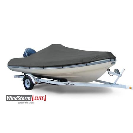 Eevelle Boat Cover INFLATABLE Center Console, Outboard Fits 22ft 6in L up to 111in W Charcoal SFINFCC22111B-CHL